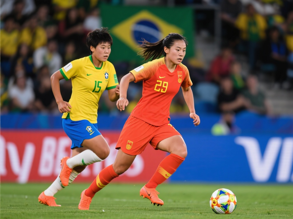 “中国女足逆转巴西队2-1获胜” 本场比赛,中国女足展现了超强的韧性。尽管