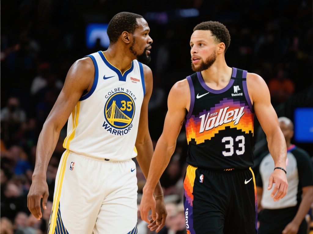 勇士迎战太阳,焦点之战点燃NBA赛季尾声 对两人的比赛分析可以回溯到此前的交手记录